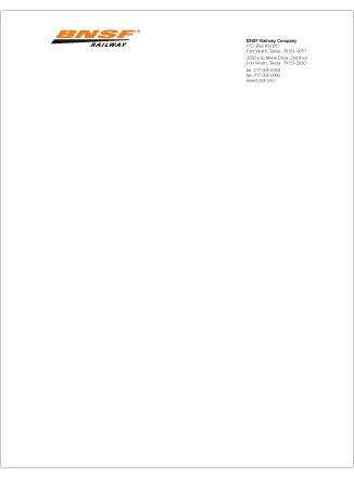bnsf brand guidelines stationery microsoft stationery