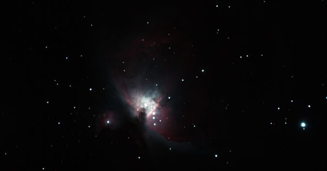 Fortner’s first Astro-image of M42. 