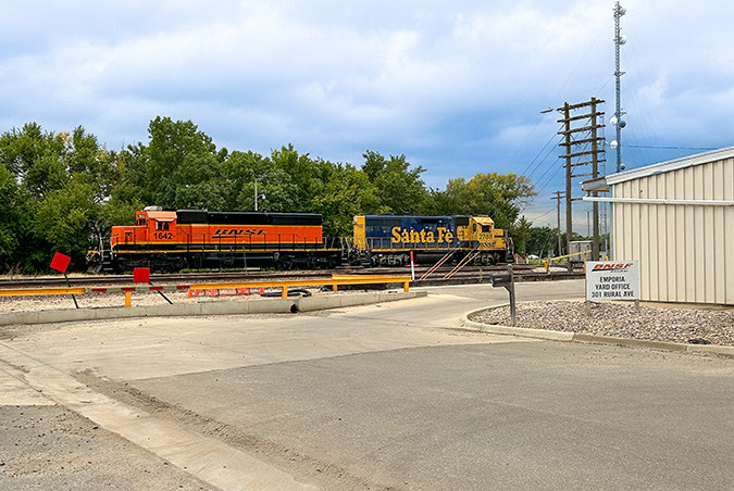 BNSF’s Emporia Yard Office in August 2026 BNSF’s Emporia Yard Office in August 2026