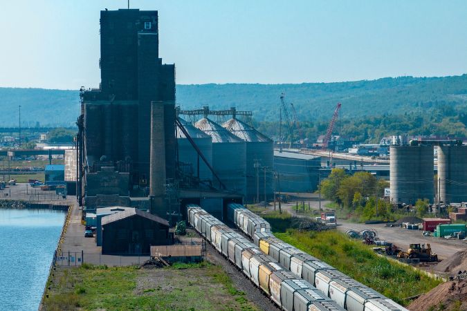 Duluth’s Elevator A welcomed its first grain delivery last fall after the facility was purchased.
