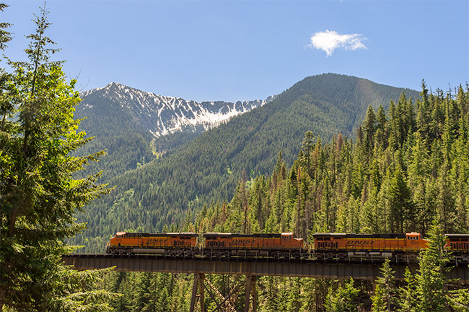 Gaynor Trestle in Chelan County, Washington, by Andrea Capiola.