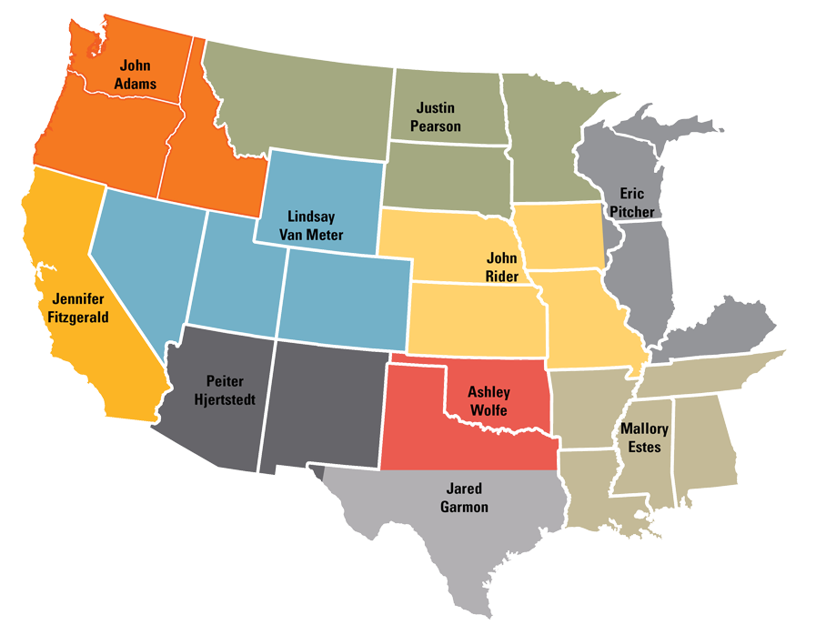 Territories Map