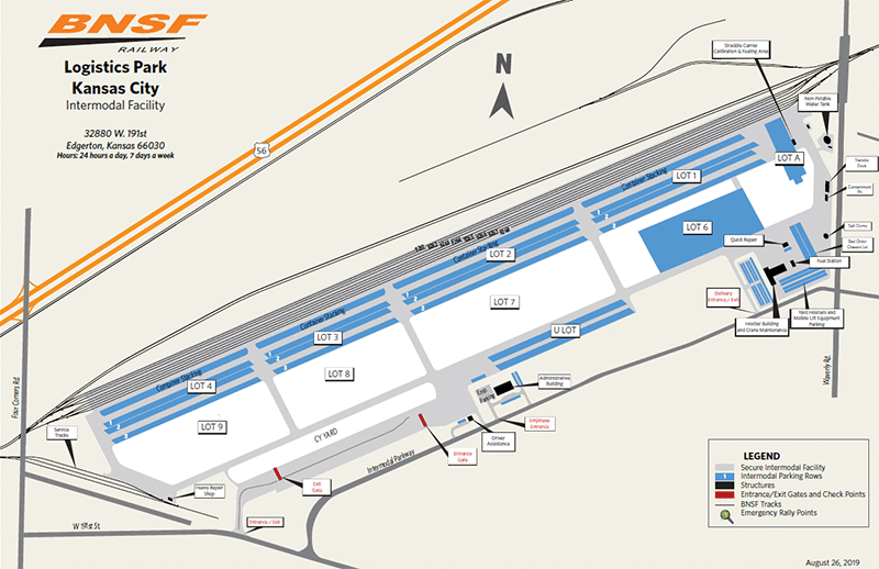 Kansas City Terminal Railway Map